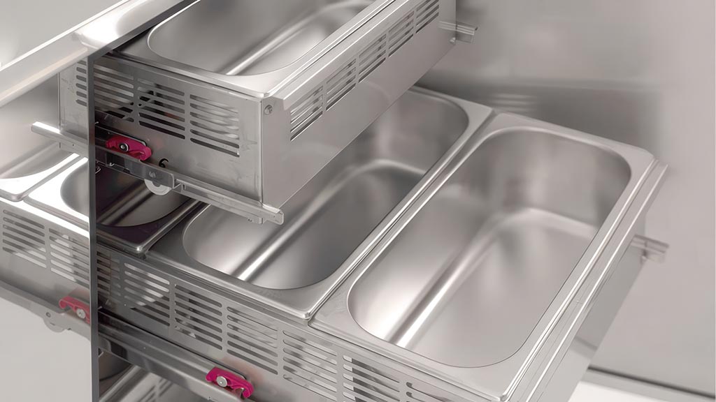 Guide estraibili per vaschette gelato