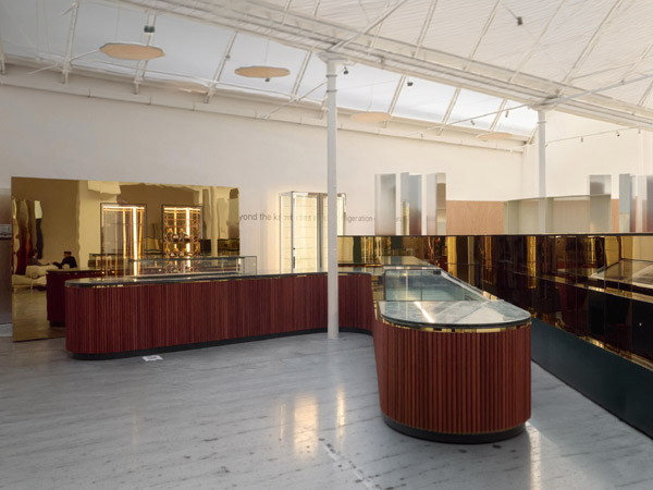 Lo showroom di Milano