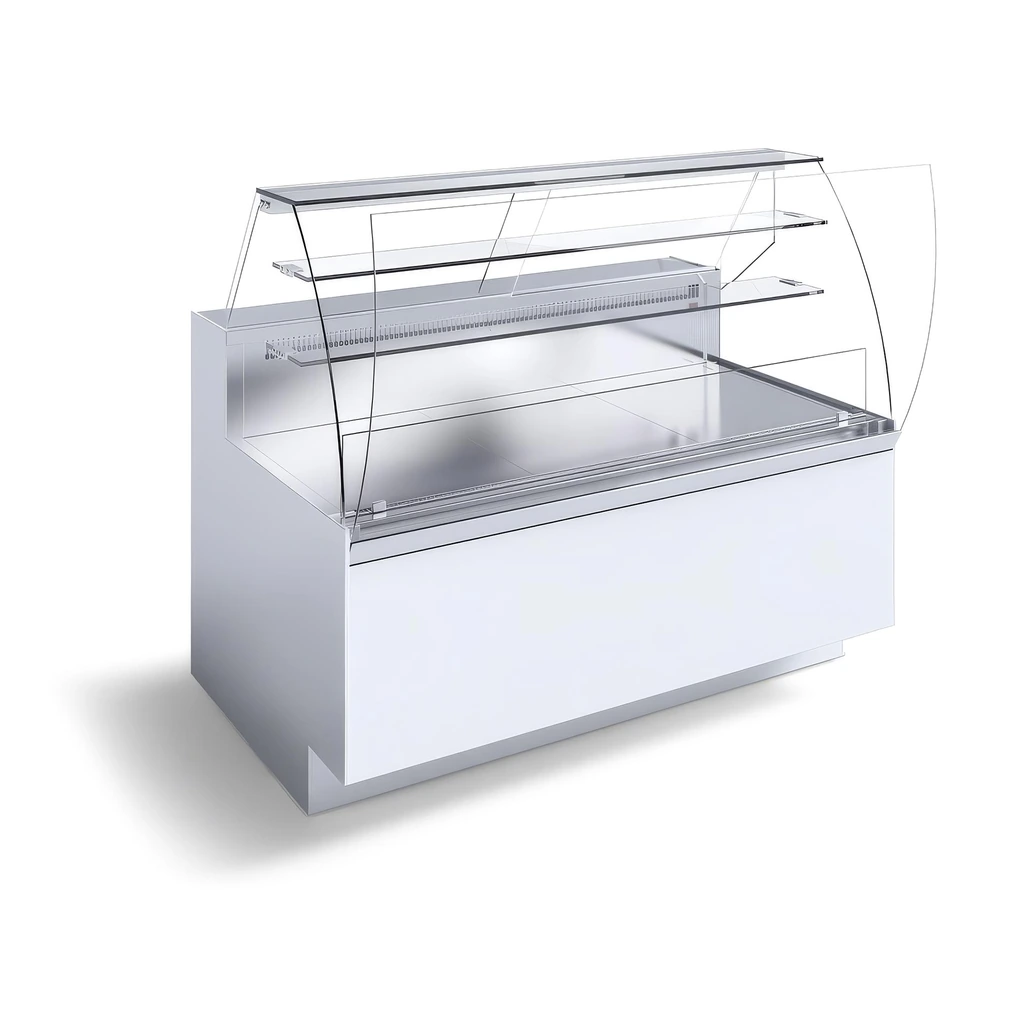 Curved tempered front glass