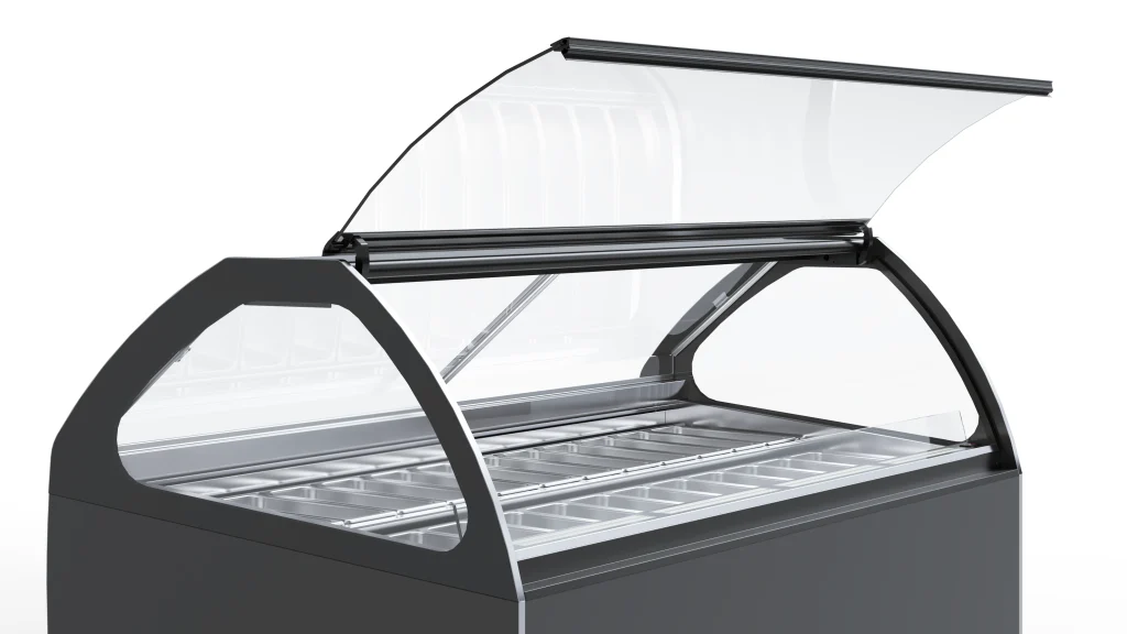 Eclipse curved glass