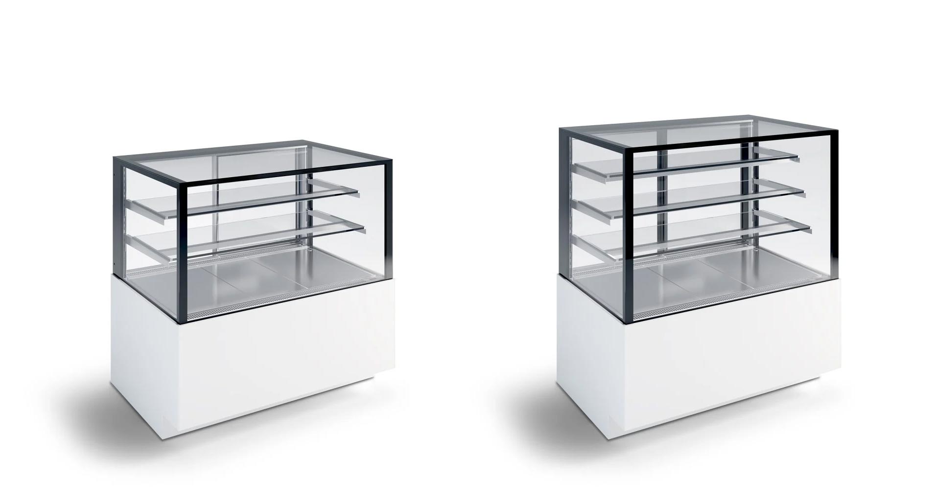triple glazed galss and 2 or 3 shelves