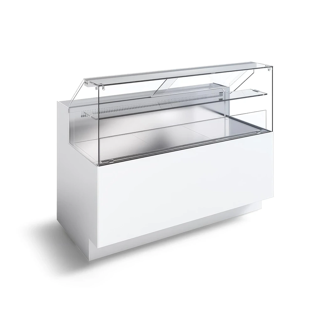 Glass structure with mechanical fastening