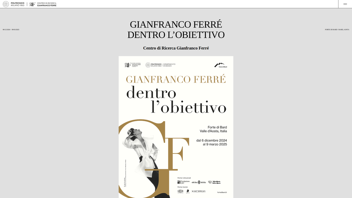 Centro di Ricerca Gianfranco Ferré