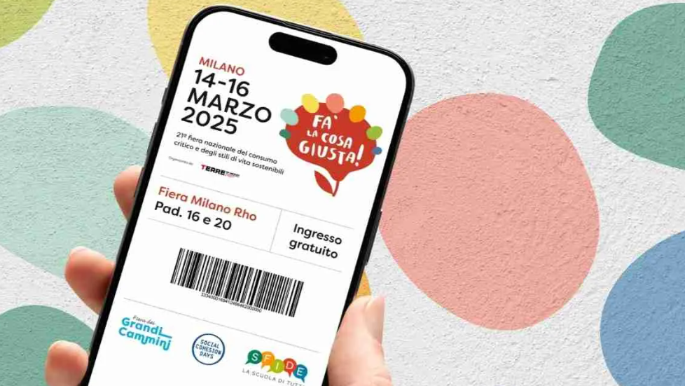 Immagine Fa' la cosa giusta... vieni a trovarci a Fa' la cosa giusta!